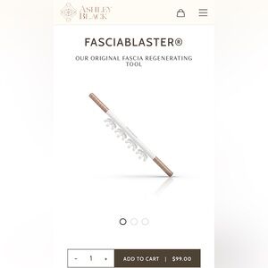 Ashley Black FasciaBlaster Original